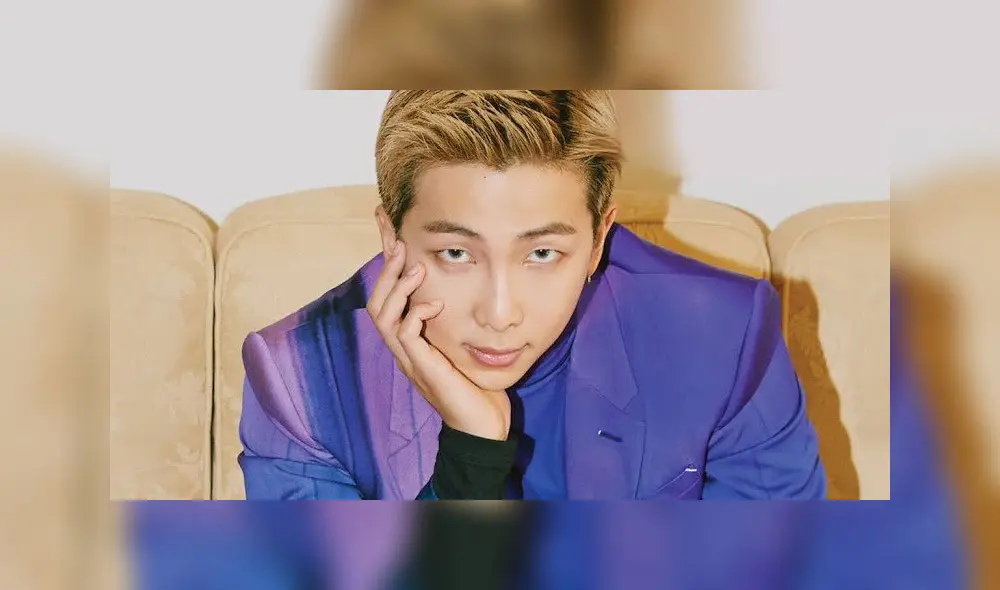 Kim Namjoon respondió desde su aislamiento. El líder de BTS actualmente se recupera de la COVID-19. Foto: BIG HIT