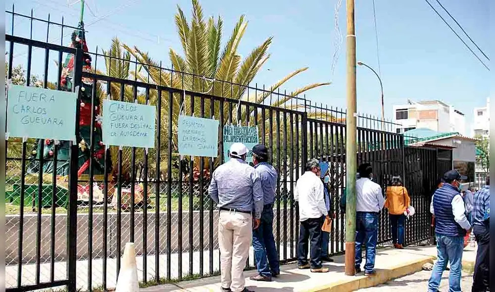 Irregularidad. Autodema vuelve a ser observada. Foto: La República Irregularidad. Autodema vuelve a ser observada. Foto: La República