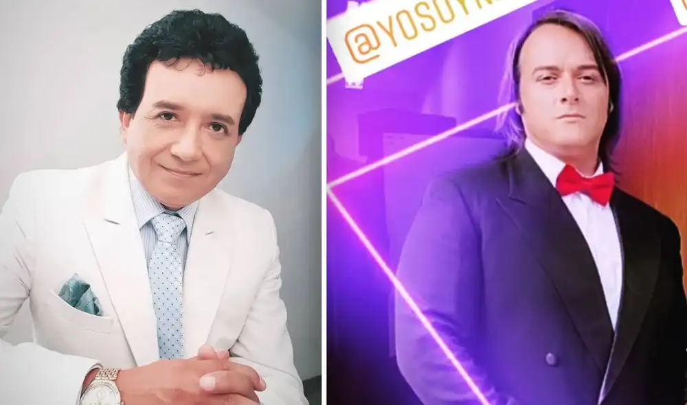 "Yo no vine preparado para esto", dijo Carlos Burga sobre su rival en Yo soy, grandes batallas internacional. Foto: composición Instagram