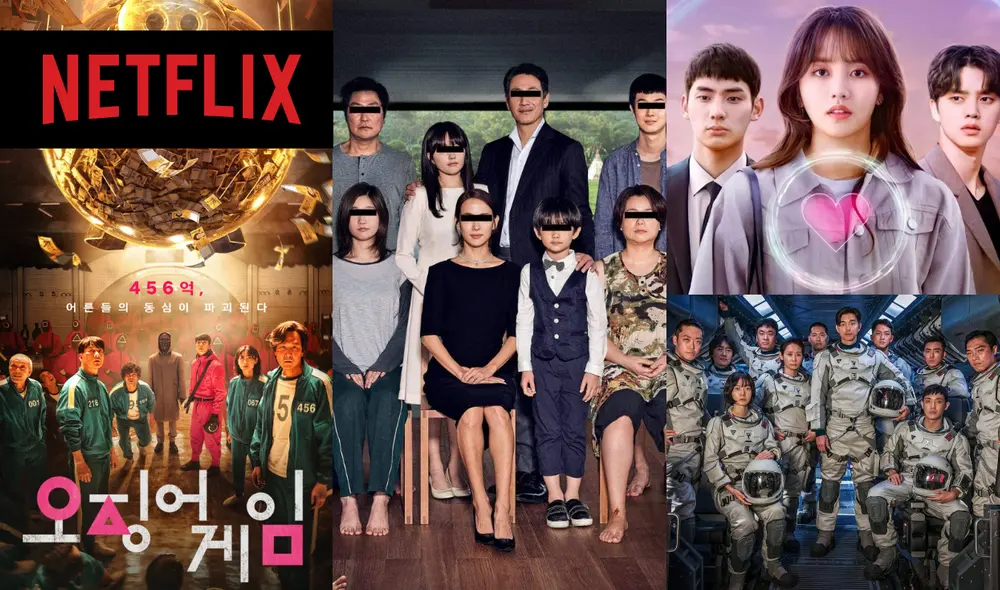 Truco para encontrar películas y series coreanas en Netflix. Foto: composición La República / Netflix