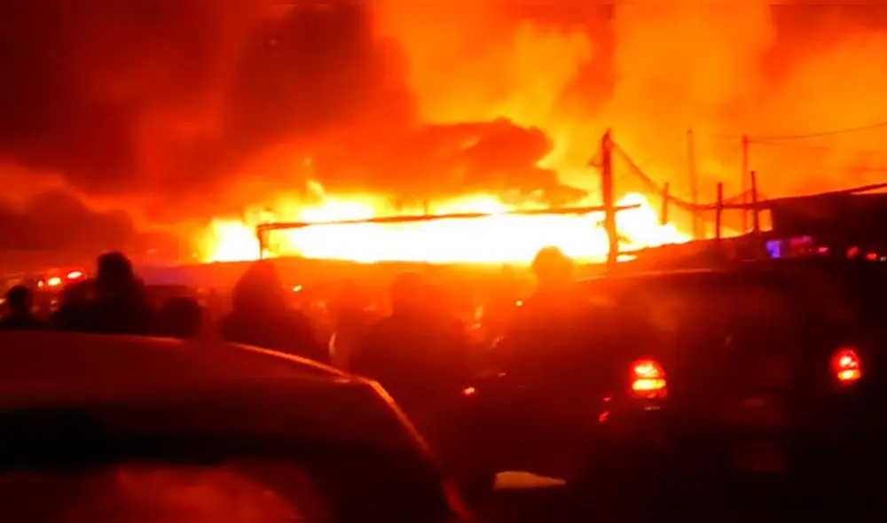 Siniestro se registró en el asentamiento humano Nuevo Amanecer. Foto: Radio RSD