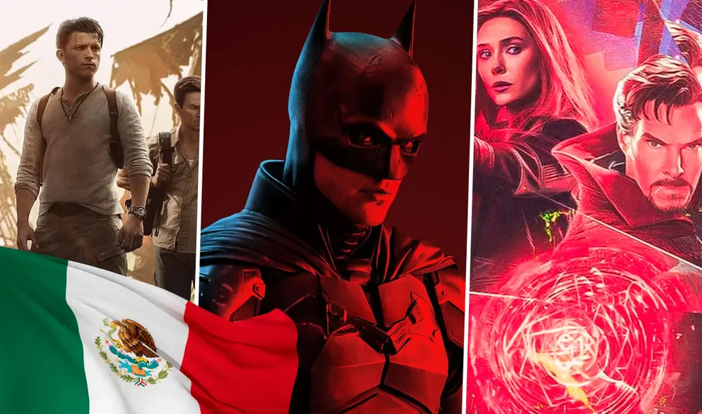 Conoce aquí todas las películas que prometen romper la taquilla mexicana en este 2022. Foto: composición de Fabrizio Oviedo / La República