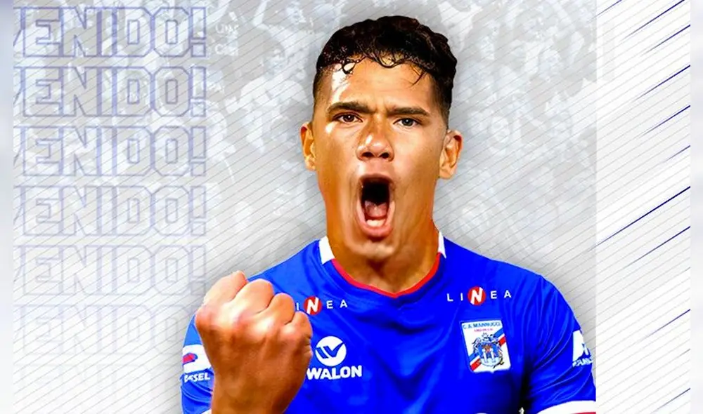 Yuriel Celi debutó en el fútbol profesional con la camiseta del Cantolao. Foto: Twitter Carlos Mannucci