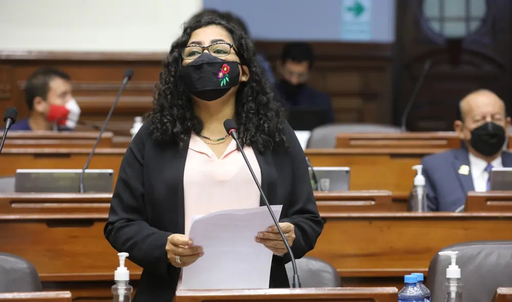 Karol Paredes es congresista de la República en representación de la región San Martín. Foto: Congreso