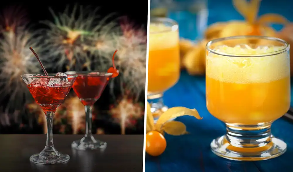 Encuentra las mejores recetas de cócteles para recibir el Año Nuevo 2022. Foto: composición LR/Jazmín Ceras Encuentra las mejores recetas de cócteles para recibir el Año Nuevo 2022. Foto: composición LR/Jazmín Ceras