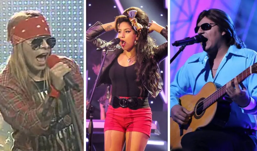 Ellos estuvieron entre los mejores imitadores de Yo soy, pero no ganaron la competencia. Foto: captura de Latina