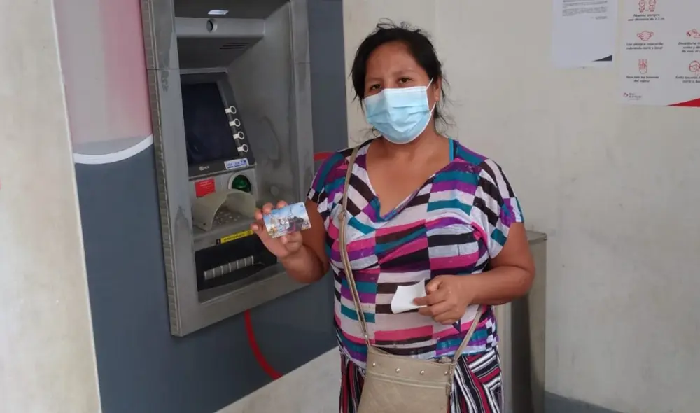 La Cuenta DNI es un de las modalidades para cobrar el Bono Yanapay Perú. Foto: Andina