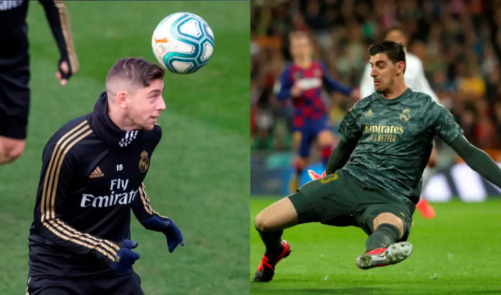 Federico Valverde y Thibaut Courtois dieron resultado negativo en pruebas de descarte de COVID-19. Foto: composición/EFE