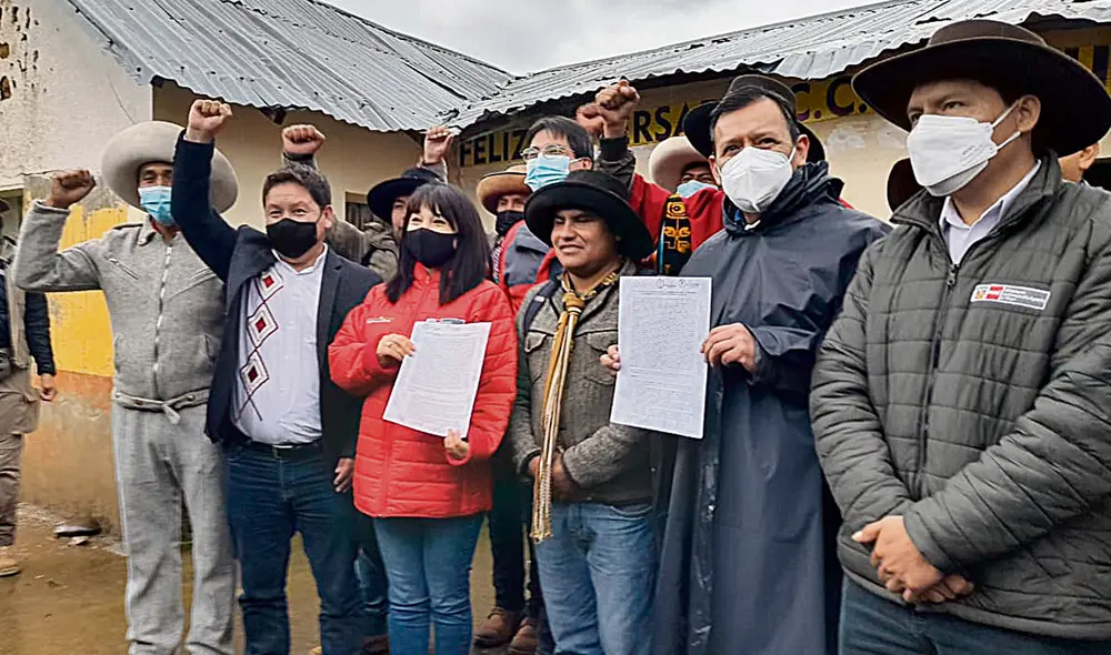 El diálogo avanza. El 2022 tendrá que ser el año en que termine el conflicto en el corredor minero. De eso depende la continuidad del proyecto Las Bambas y la estabilidad del Gobierno. Foto: difusión