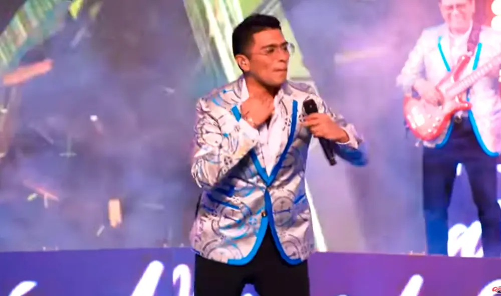 Christian Yaipén encabezó el show virtual que se preparó por Año Nuevo. Foto: captura/Latina