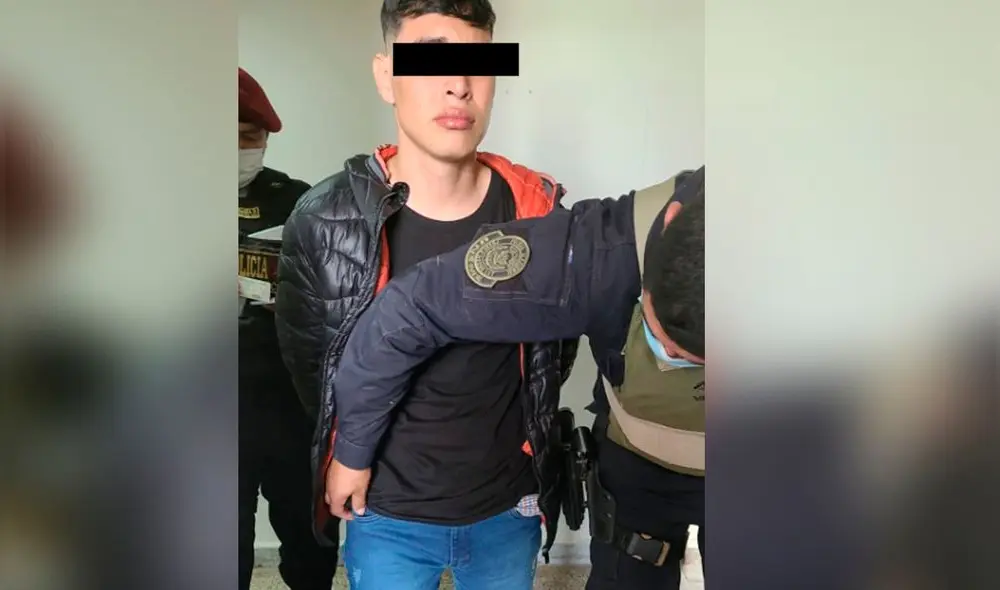Detenido fue puesto a disposición de la Fiscalía. Foto: PNP.