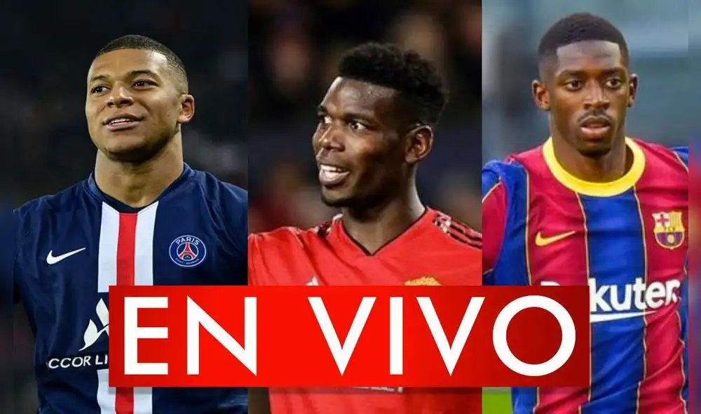 Mbappé, Pogba y Dembélé son algunos de los jugadores que en enero podrán buscar nuevo equipo. Foto: AFP