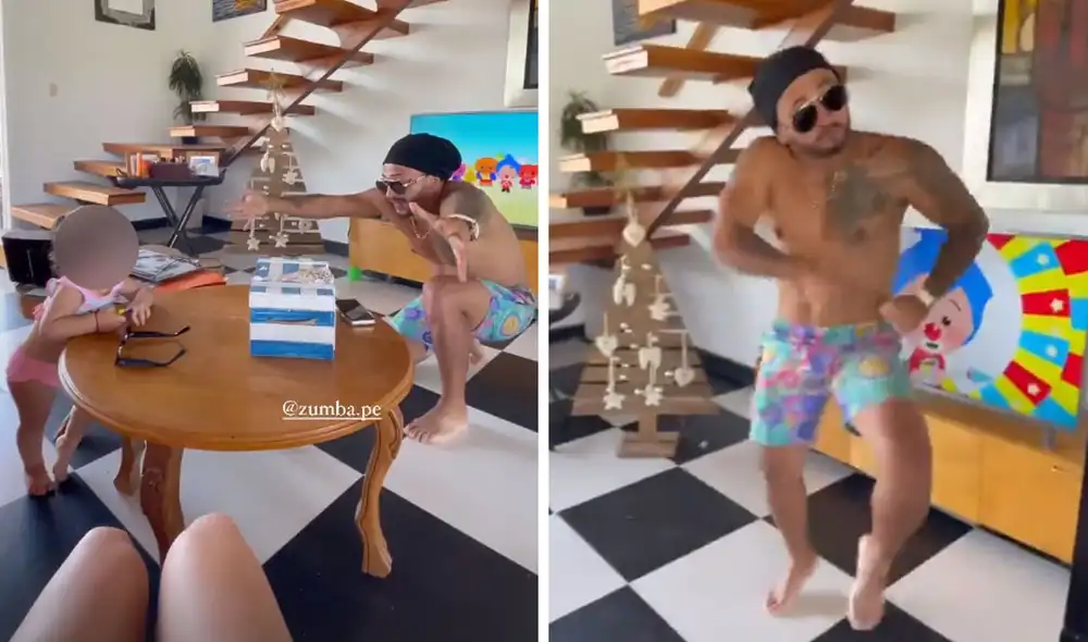 Korina Rivadeneira se encuentra de vacaciones junto a Mario Hart y Zumba. Foto: captura Instagram