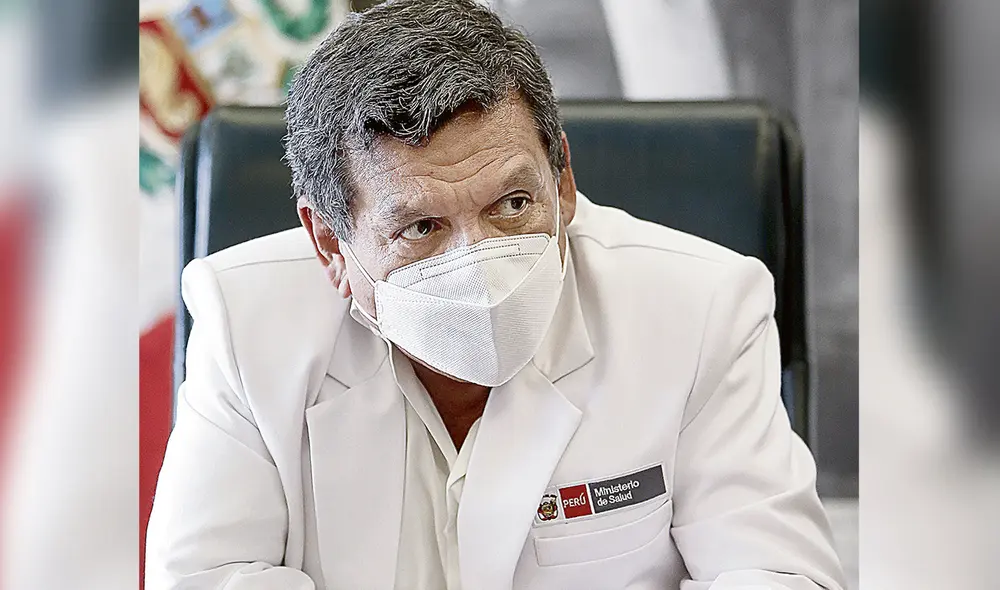 Pedido. Ministro de Salud exhortó al Congreso y a las organizaciones sociales a darles una mano. Foto: Antonio Melgarejo/La República