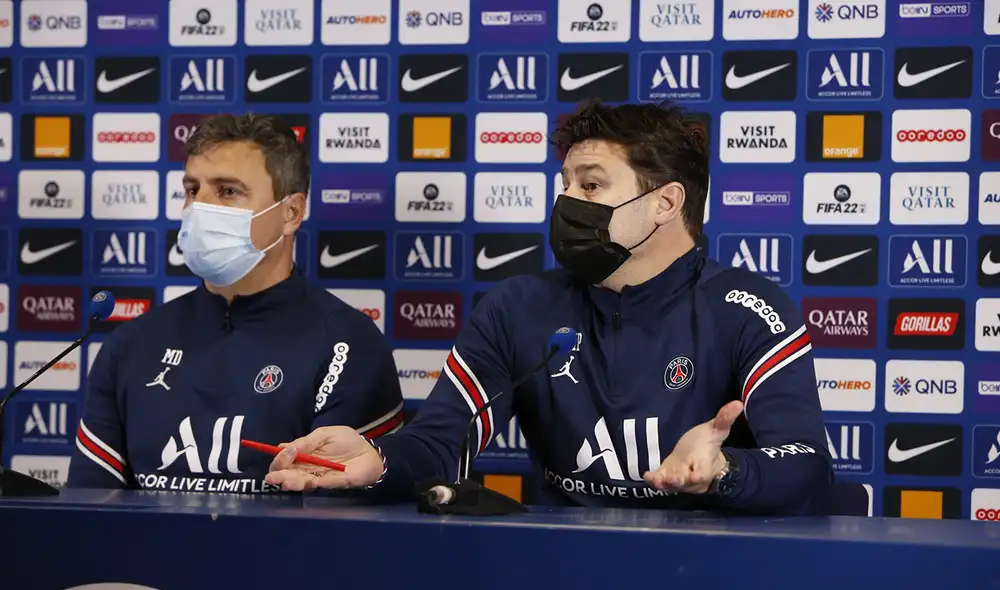 Pochettino no podrá contar ni con Messi ni con Neymar para el primer partido del 2022. Foto: PSG Pochettino no podrá contar ni con Messi ni con Neymar para el primer partido del 2022. Foto: PSG