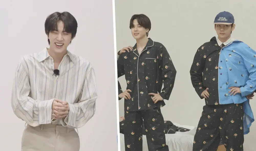BTS: Jin explicó el concepto de los goods que creó. Foto: HYBE Merch/VLive