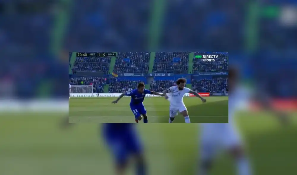 Getafe derrotó por 1-0 al Real Madrid. Foto: DirecTV Sports Getafe derrotó por 1-0 al Real Madrid. Foto: DirecTV Sports