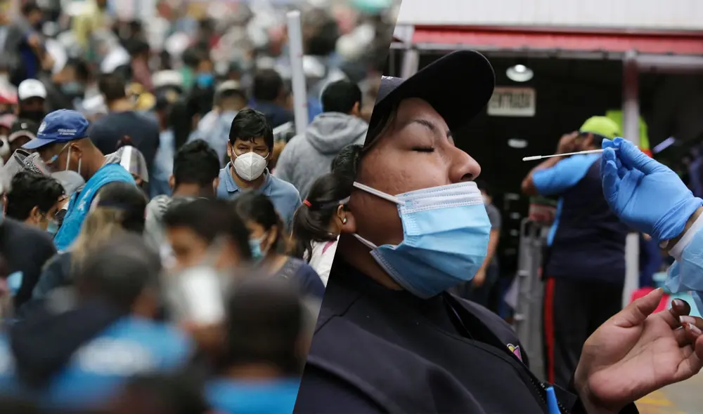 Lima y Callao tienen la mayor cantidad de casos de la variante ómicron del coronavirus. Foto: composición/LR