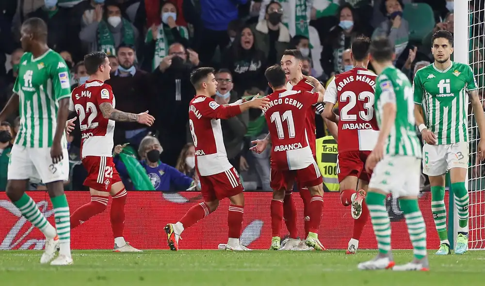 El partido Betis vs. Celta se juega en el estadio Benito Villamarín. Foto: EFE El partido Betis vs. Celta se juega en el estadio Benito Villamarín. Foto: EFE