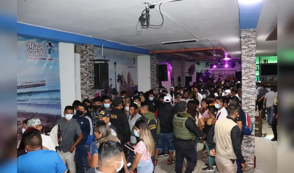 Detenidos estban hacinados en locales nocturnos. Foto: MPT