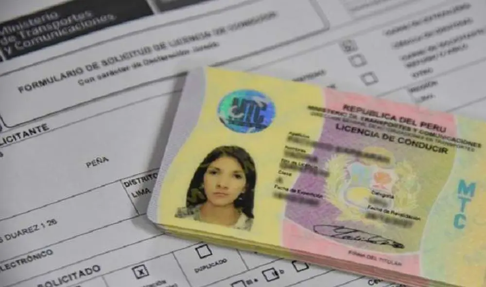 El brevete vencido de algunas categorías se podrá usar hasta el 31 de julio del 2022. Foto: MTC. El brevete vencido de algunas categorías se podrá usar hasta el 31 de julio del 2022. Foto: MTC.