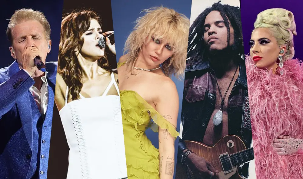 Cantantes que hicieron frente a los obstáculos para seguir adelante con sus conciertos. Foto: composición/ Jazmín Ceras GLR