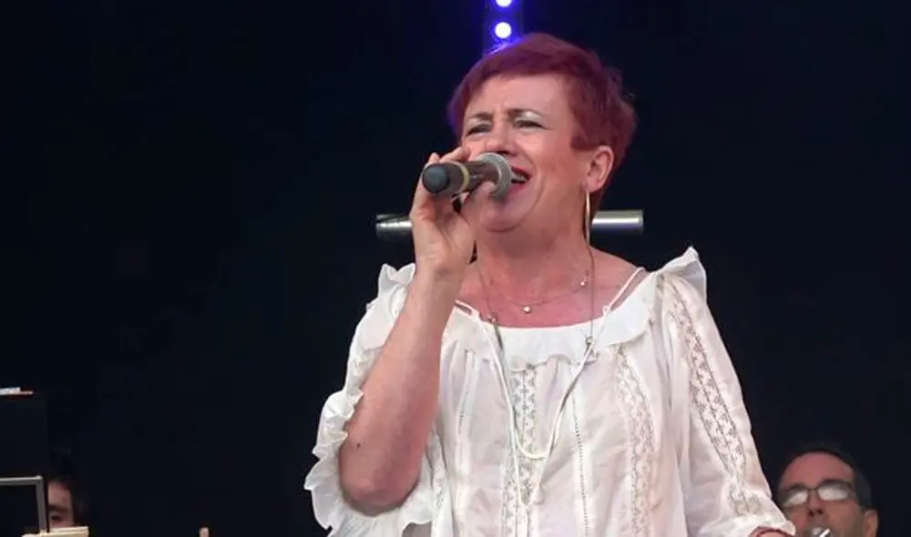 Ana Bejerano se incorporó a Mocedades en 1984 como cantante solista. Foto: AS Ana Bejerano se incorporó a Mocedades en 1984 como cantante solista. Foto: AS