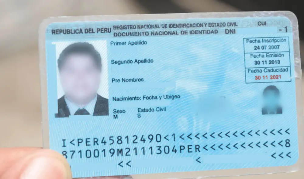 La foto del DNI se puede modificar en cualquier momento, previo trámite. Foto: La República