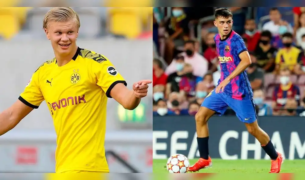 Haaland y Pedri son de los jugadores con más proyección de la actualidad. Foto: Composición LR