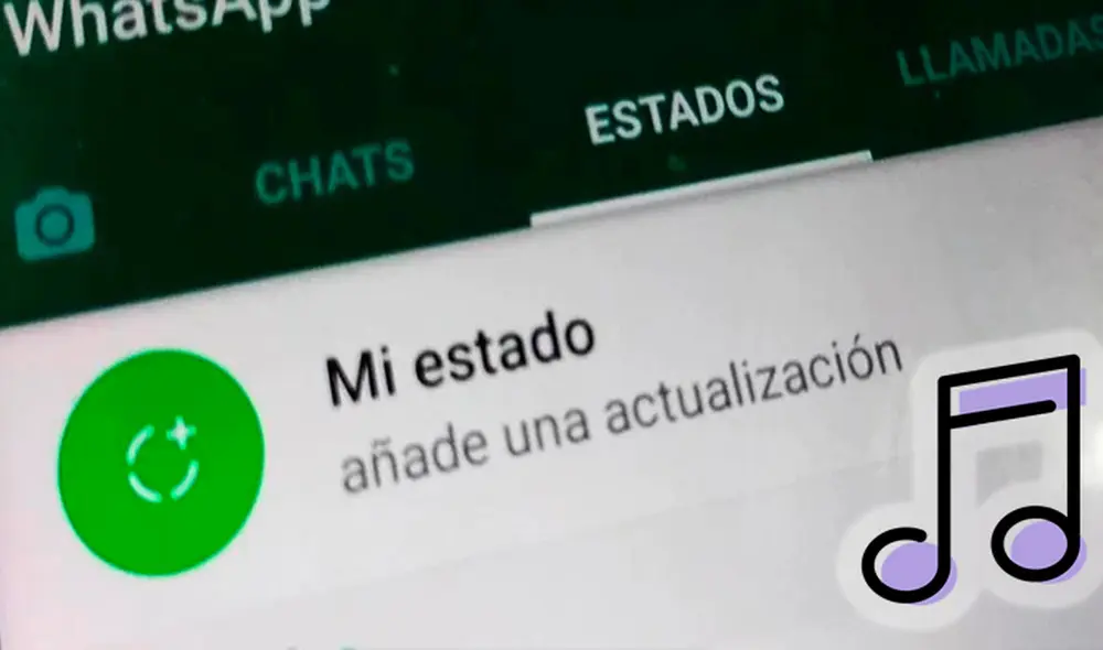 A diferencia de Instagram, WhatsApp no permite añadir música en tus estados. Para lograrlo, hay que usar un truco. Foto: ADSLZone A diferencia de Instagram, WhatsApp no permite añadir música en tus estados. Para lograrlo, hay que usar un truco. Foto: ADSLZone
