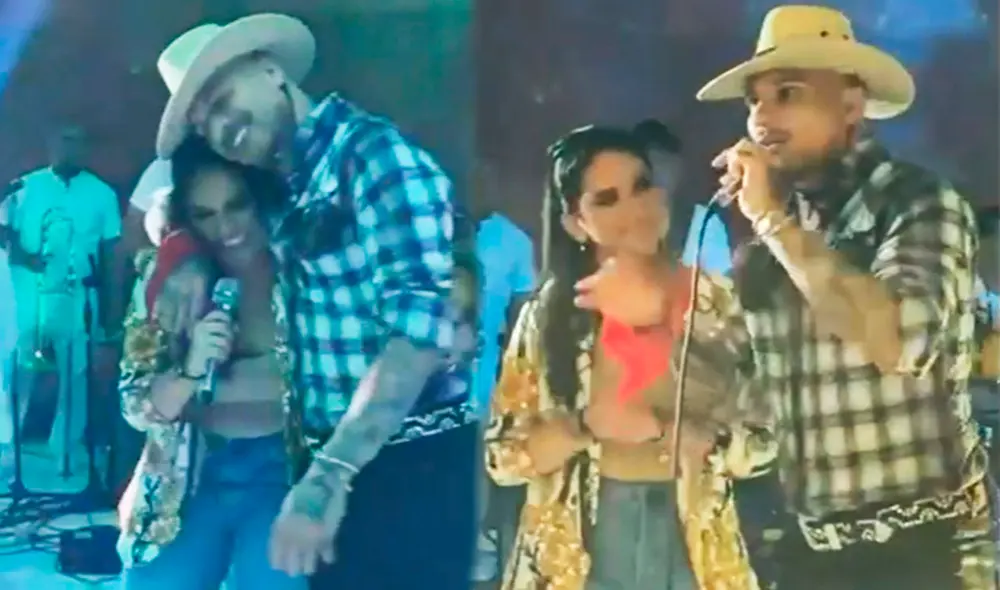 Daniela Darcourt le respondió a Paolo Guerrero. Foto: capturas Instagram