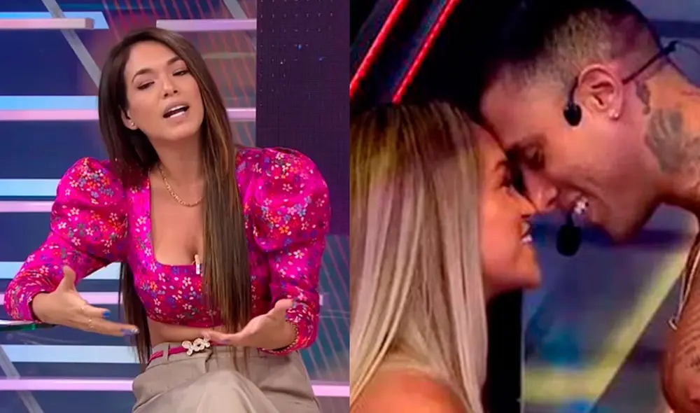 Jazmín Pinedo contó una infidencia de Jota Benz como su rol de tío. Foto: captura/América TV.