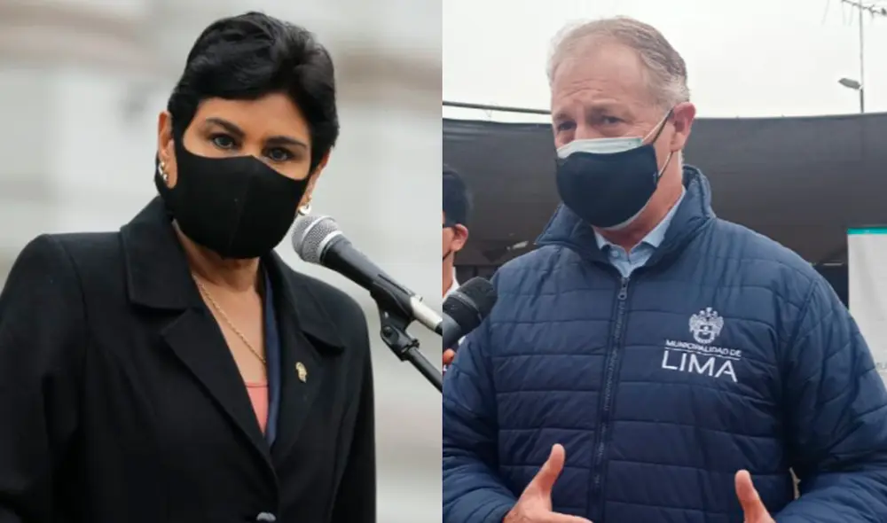 Legisladora Norma Yarrow afirma que alcalde de Lima, Jorge Muñoz, sí tiene responsabilidad por incendio en Mesa Redonda ocurrido el último jueves. Foto: composición/La República