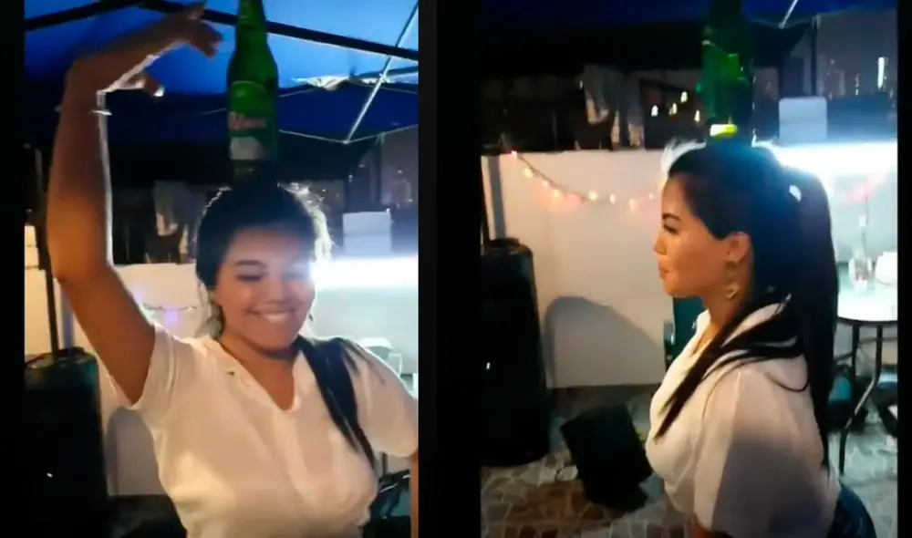 Estrella Torres la pasó de lo lindo junto a Kevin Salas este Año Nuevo 2022. Foto: captura/Instagram