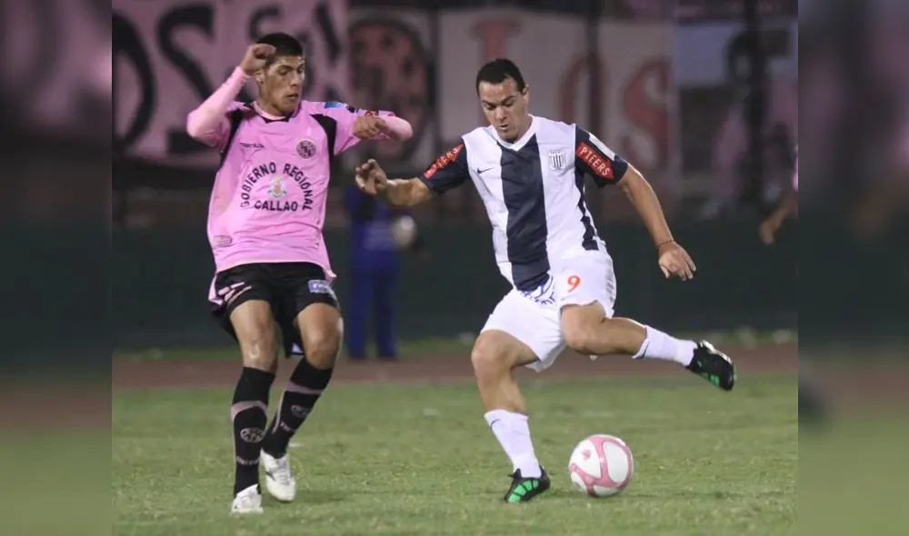 El último partido que jugó Peirone con camiseta de Alianza Lima. Marcó dos goles a Sport Boys. Foto: La República/Luis Jiménez