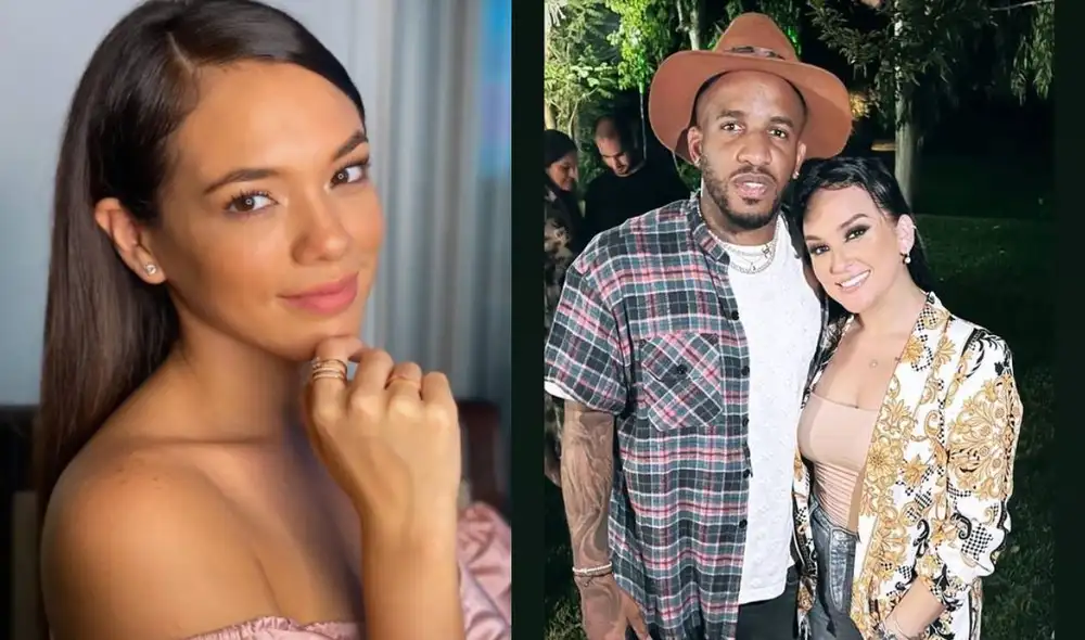 A Jazmín Pinedo no le agradó el mensaje de Farfán a Daniela Darcourt. Foto: Jazmín Pinedo/Instagram, Daniela Darcourt/Instagram