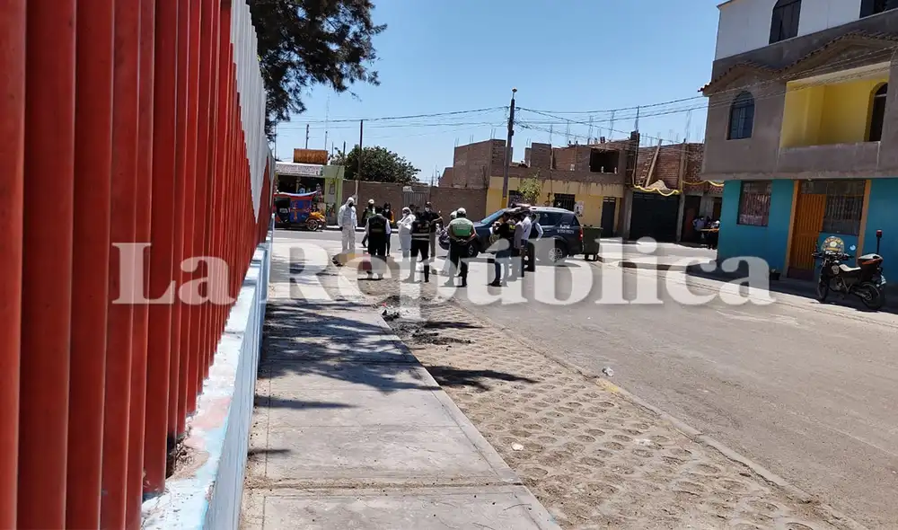 Además del hombre, también se encuentra detenida su madre. Foto: Abad Ventura/La República