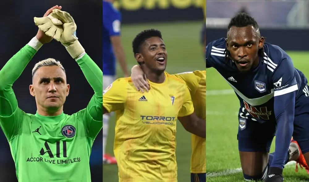 Jugadores centroamericanos que cuestan más, según Transfermarkt. Foto: AFP/Cadiz/Girondins