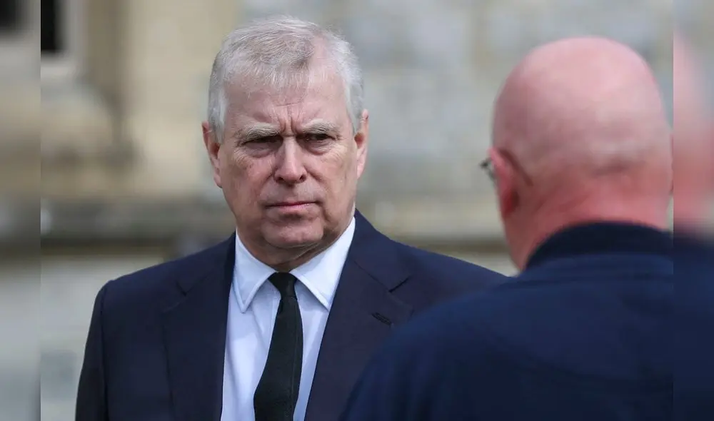 El príncipe Andrés de York de Gran Bretaña ha negado conocer a Virginia Giuffre. Foto: AFP