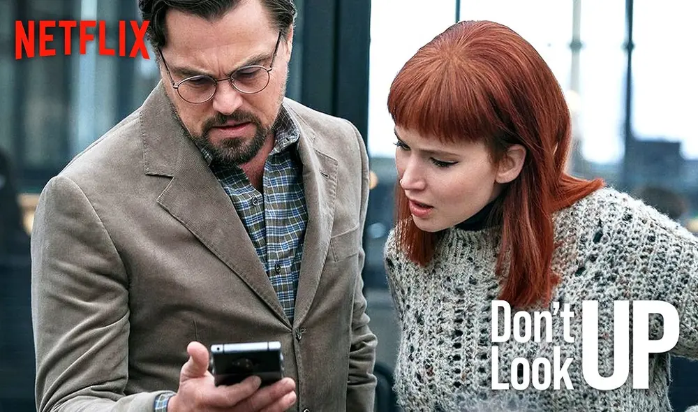 Don't look up es una de las películas más vistas en Netflix. Foto: composición/Netflix