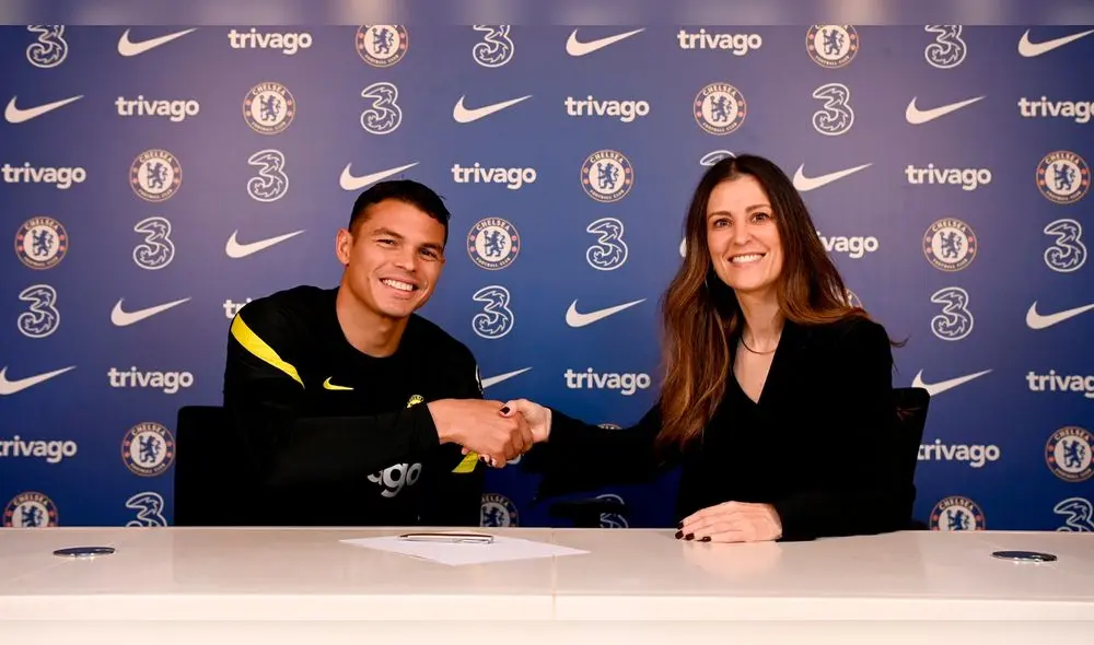 Thiago Silva llegó al Chelsea la temporada pasada procedente del PSG. Foto: Chelsea FC