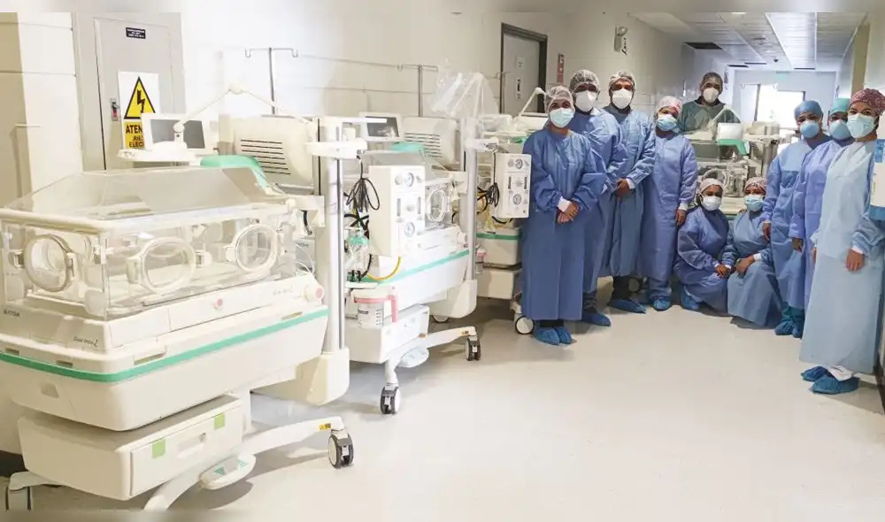 Ocho modernas incubadoras llegaron al Hospital Regional Lambayeque. Foto: HRL Ocho modernas incubadoras llegaron al Hospital Regional Lambayeque. Foto: HRL