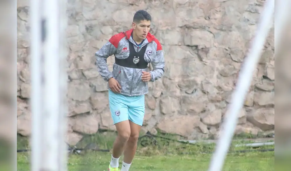 El lateral izquierdo ya entrena con Cienciano Foto: Club Cienciano