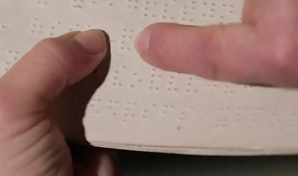 El Día Mundial del Braille se conmemora el 4 de enero. Foto: EFE El Día Mundial del Braille se conmemora el 4 de enero. Foto: EFE