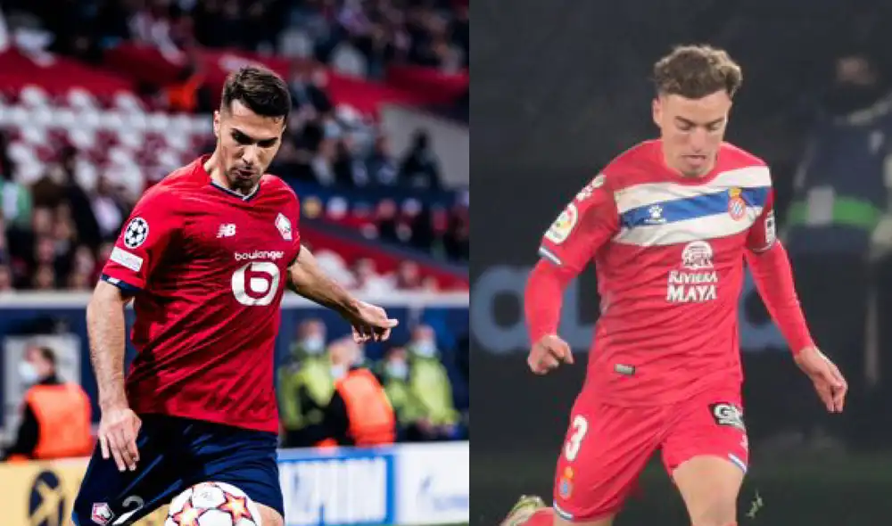 Partidos de hoy. Horarios y programación de este martes 4 de enero de 2022. Foto: composición Lille/Espanyol