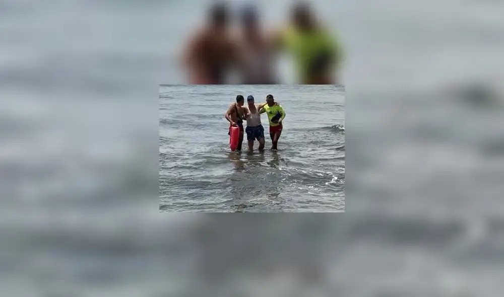 Rescates se produjeron en playas de Salaverry de Las Delicias. Foto: PNP