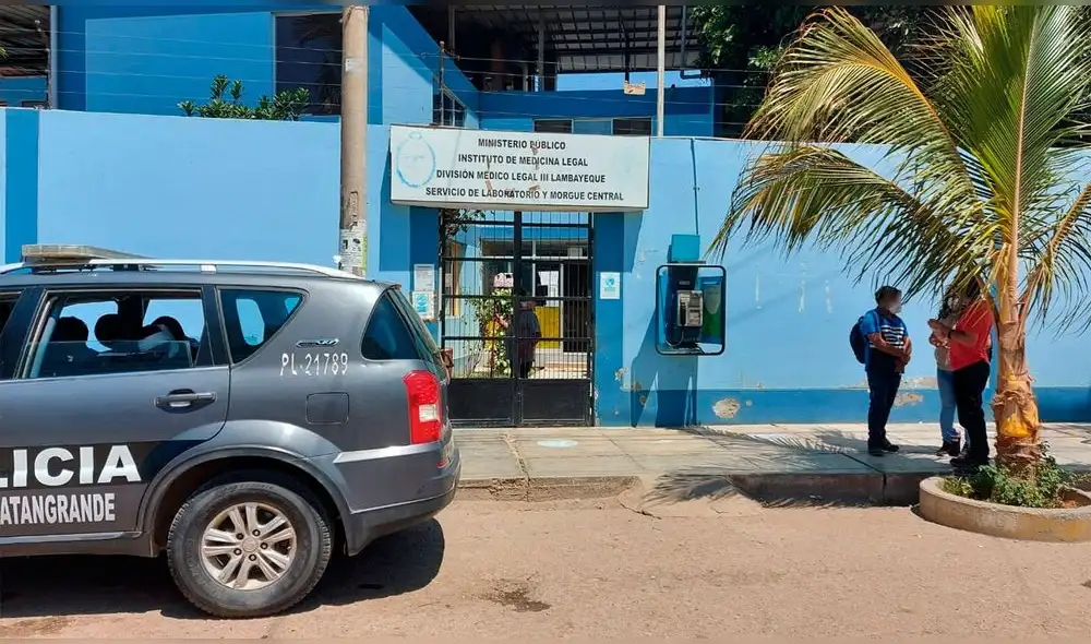 El cuerpo de la víctima fue llevado a la morgue de Chiclayo para la necropsia de ley. Foto: Clinton Media / La República El cuerpo de la víctima fue llevado a la morgue de Chiclayo para la necropsia de ley. Foto: Clinton Media / La República
