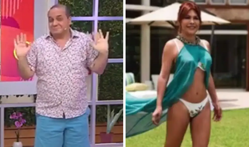 Magaly Medina se encuentra en España junto con Alfredo Zambrano disfrutando de sus vacaciones. Foto: captura Latina