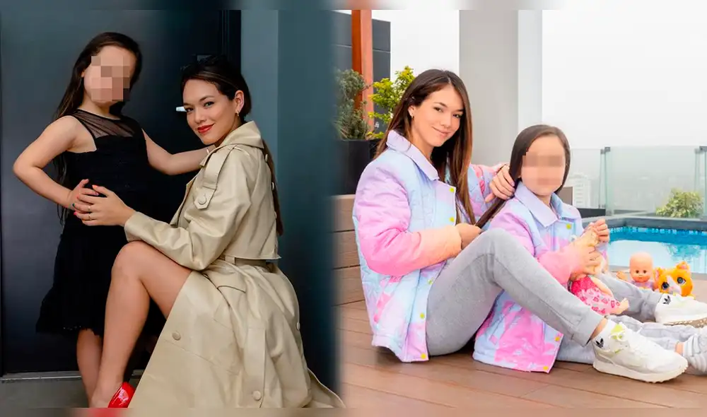 Jazmín Pinedo contó que su hija Khaleesi fue la más emocionada al enterarse que ella empezó a usar TikTok. Foto: composición/Jazmín Pinedo/Instagram