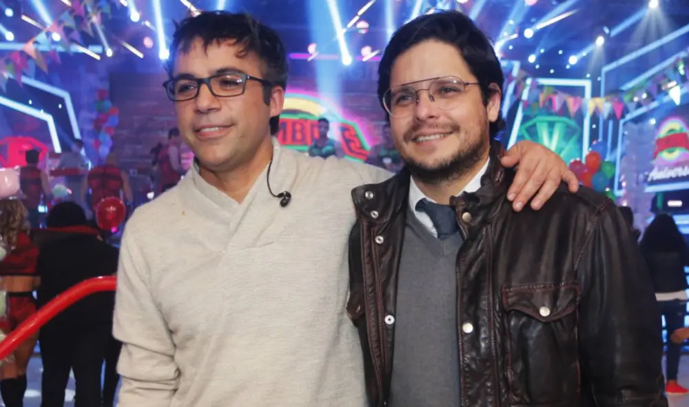 Gian Piero Díaz y Renzo Schuller fueron una de las duplas más famosas de la televisión peruana. Foto: La República